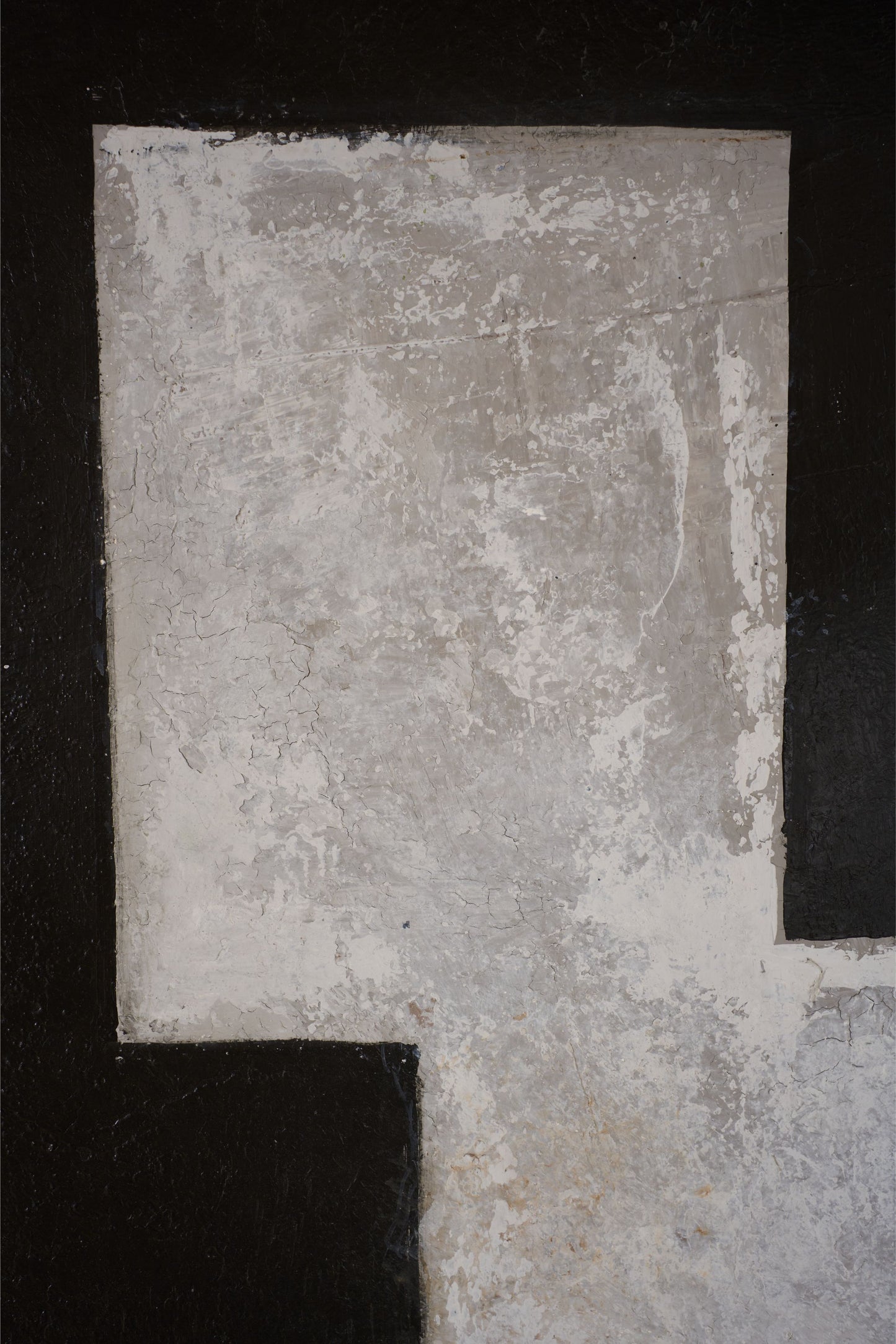 Large modern abstract painting on board by Sylvia Ortega - 002