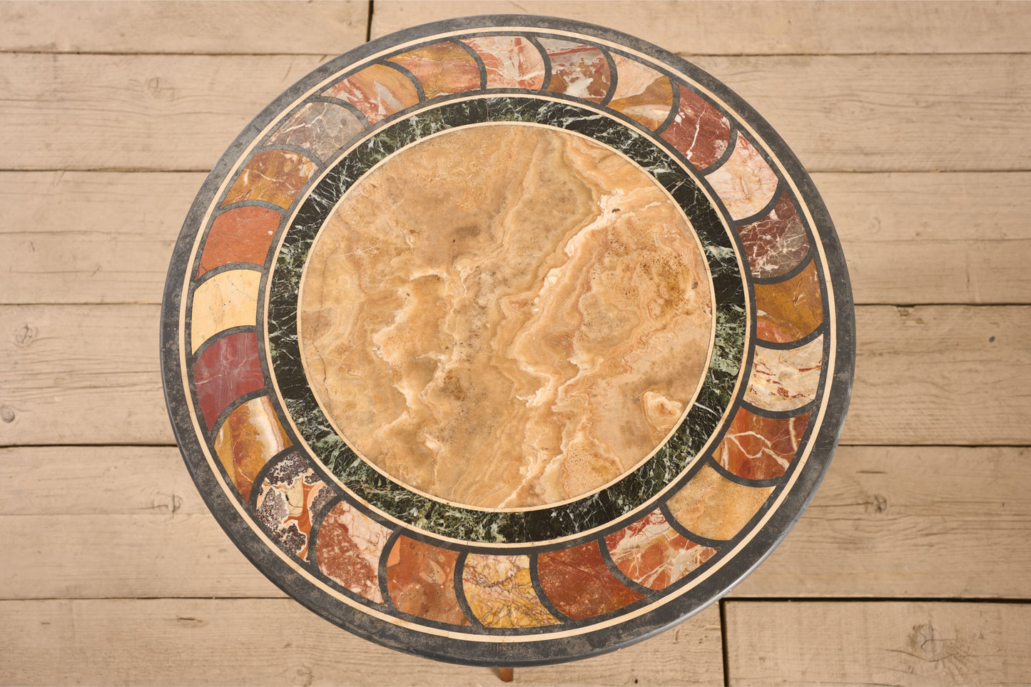 Rare 19th century Mahogany and Specimen marble side table