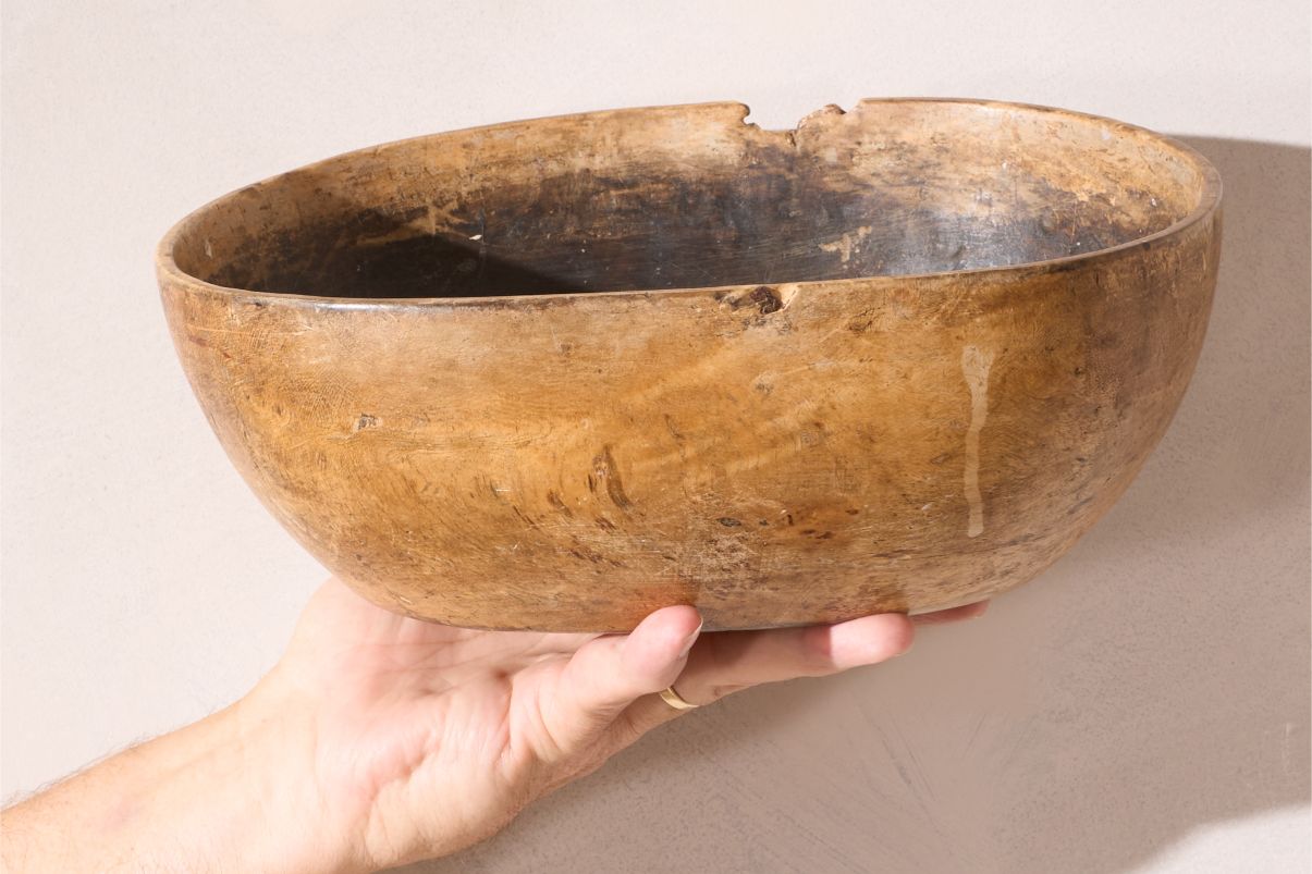 19th century Swedish root bowl - No2