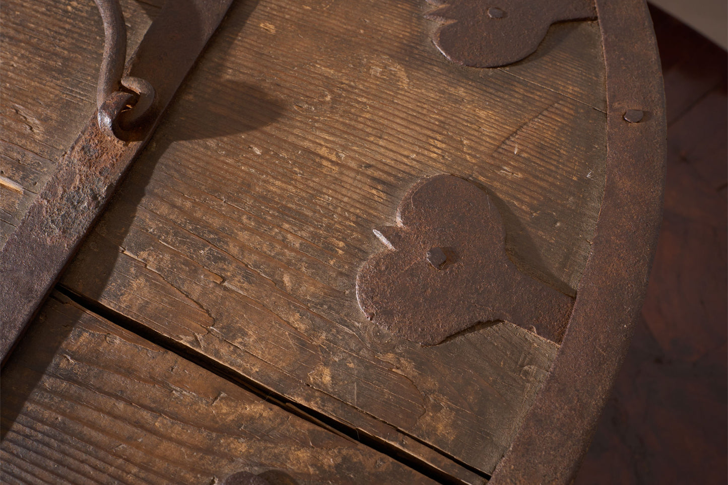 18th century Swedish folk art marriage box- Star