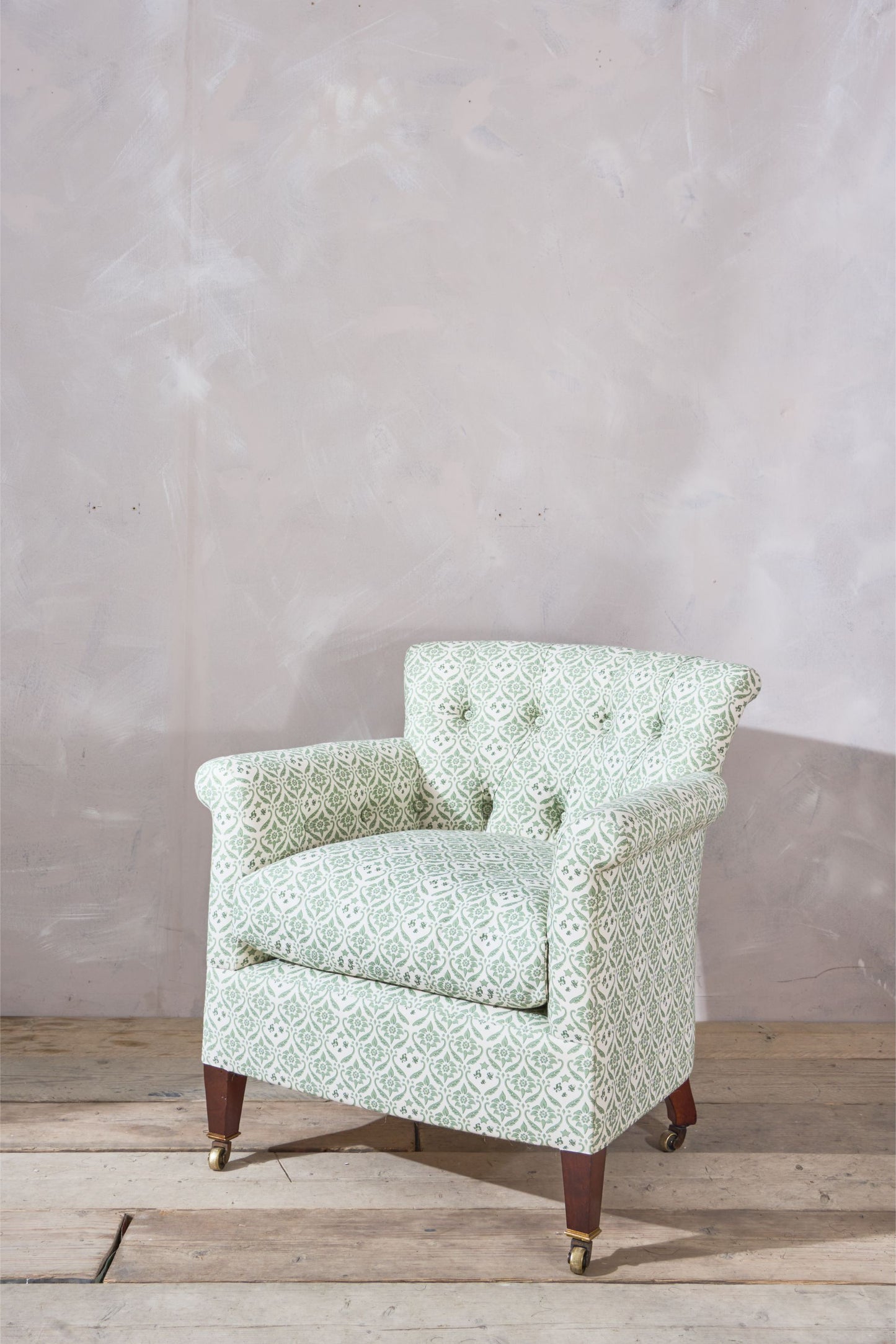 19th century Howard and sons Woodstock armchair