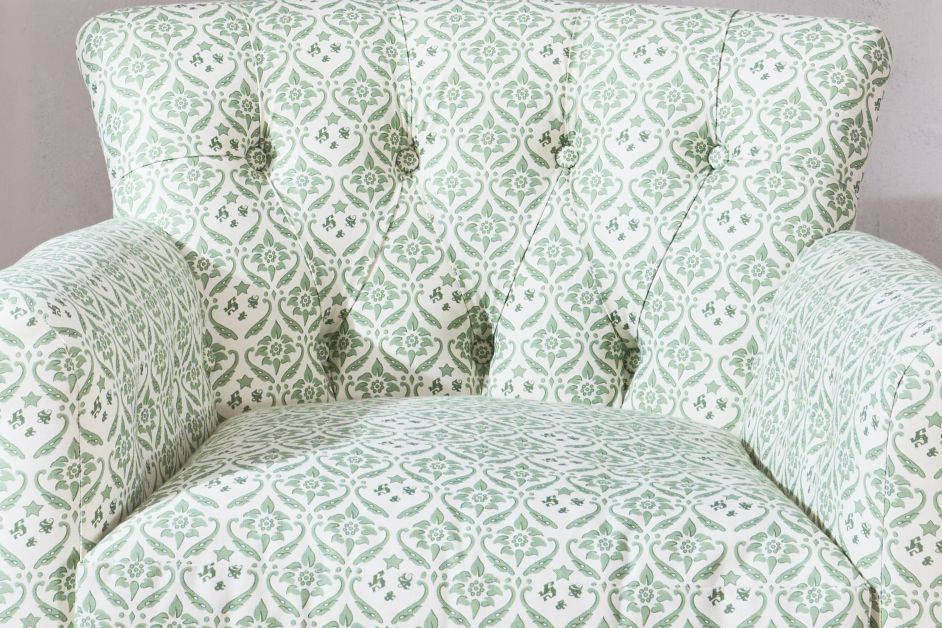 19th century Howard and sons Woodstock armchair