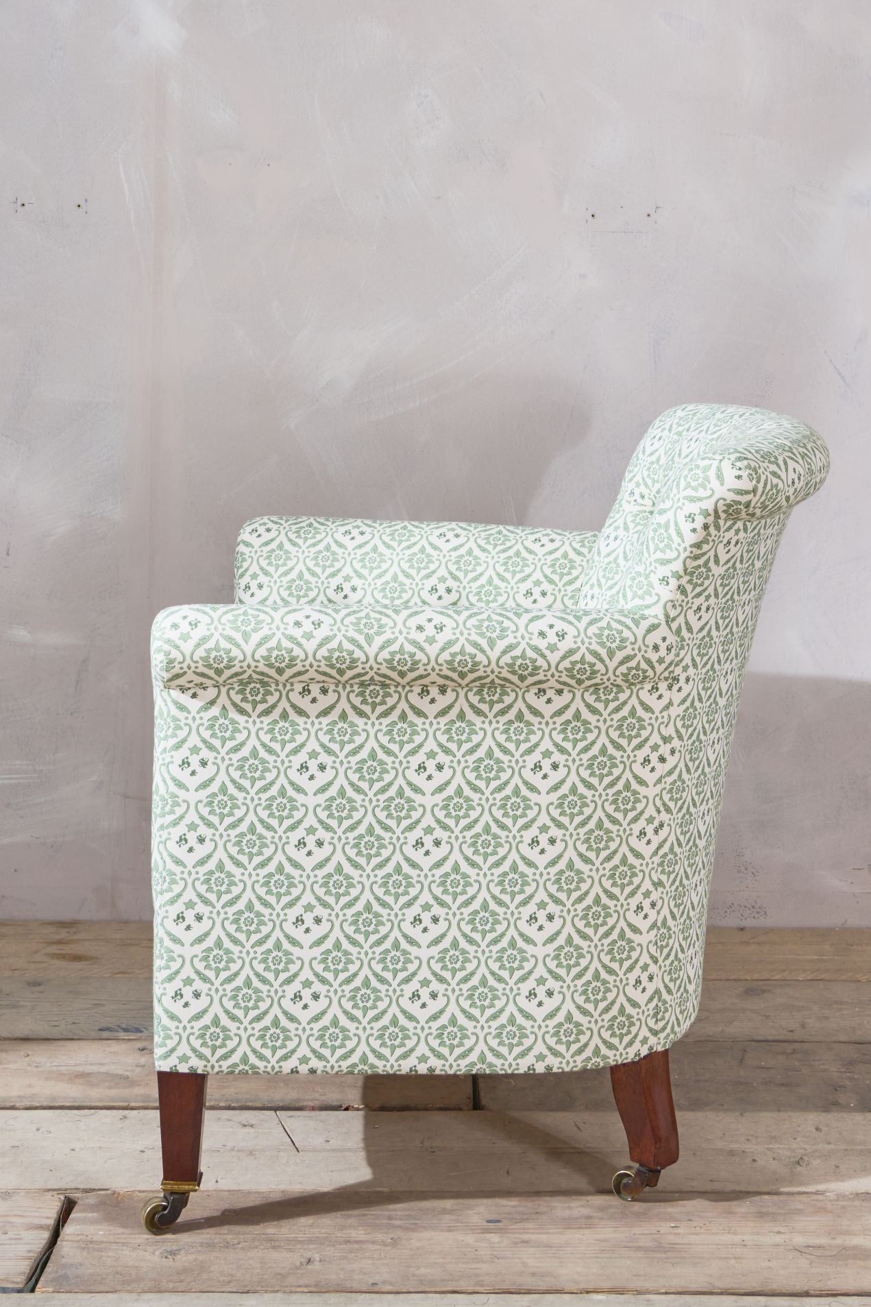19th century Howard and sons Woodstock armchair