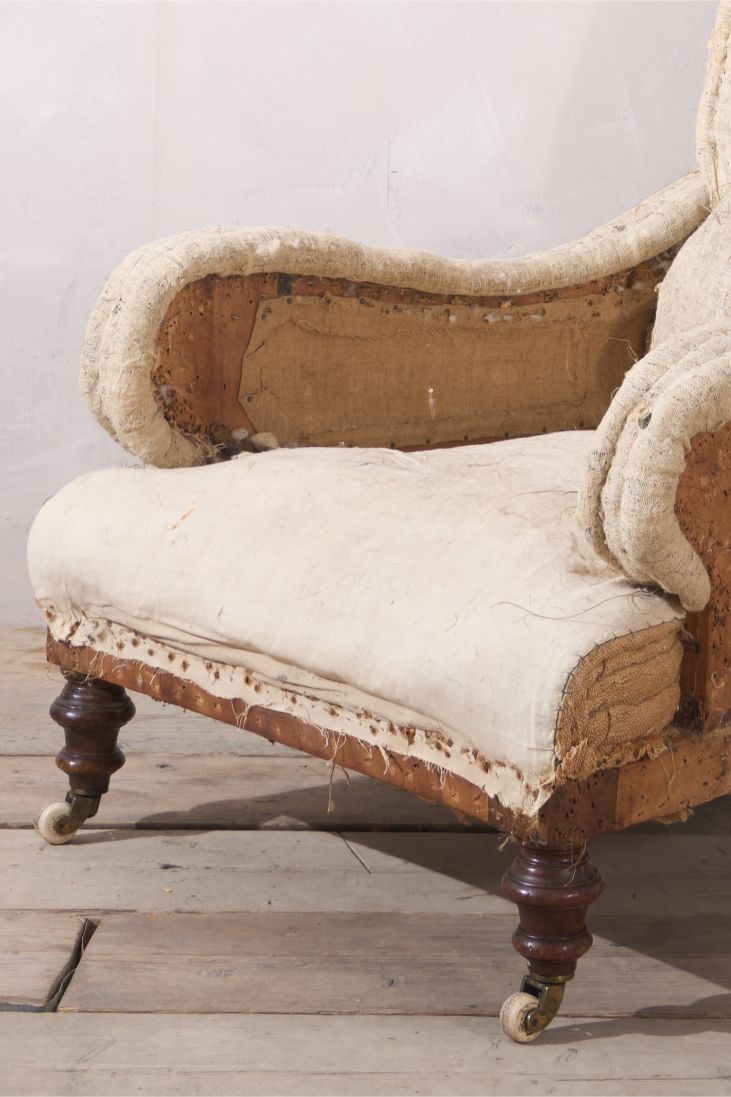 19th century Howard and sons Grafton style armchair