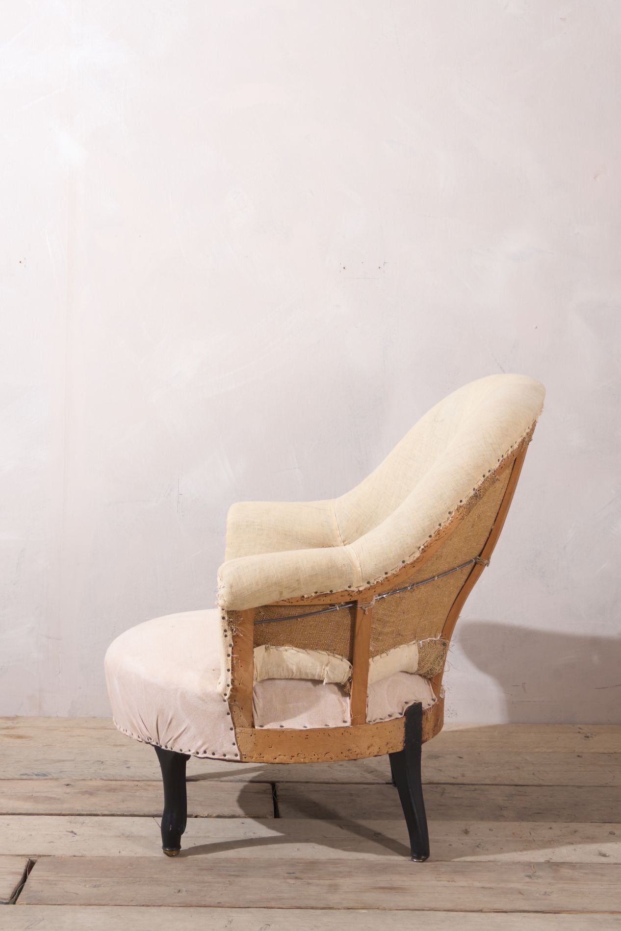 Single Napoleon III tub chair
