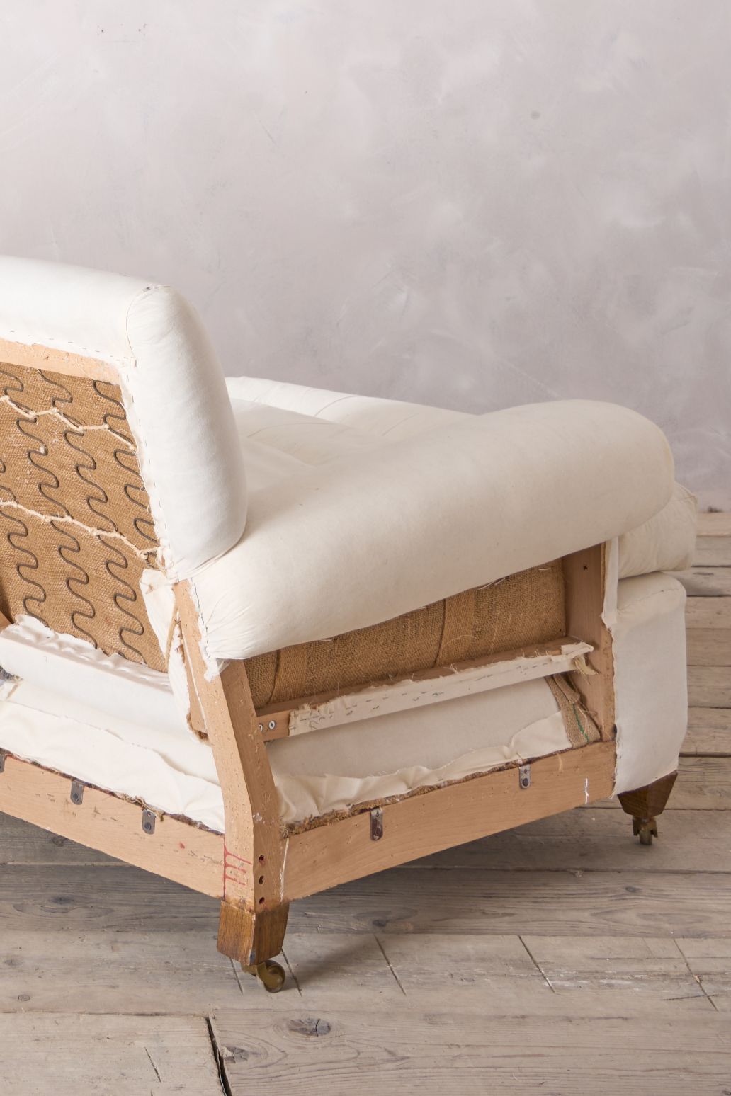 Very large and comfy country house sofa retailed by Harrods