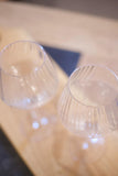 'Ice' Scandinavian design large wine glass