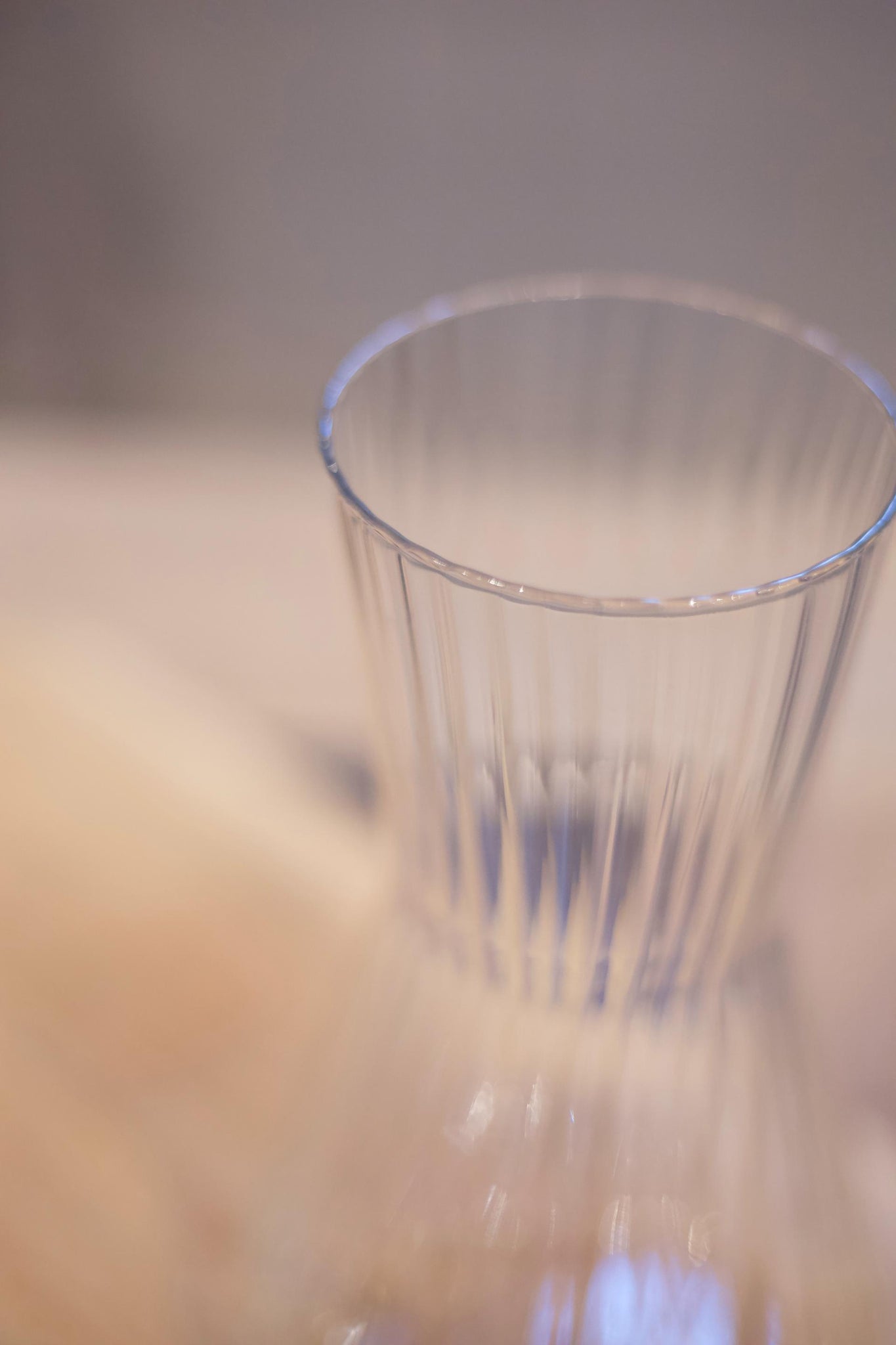 'Ice' Scandinavian design glass carafe
