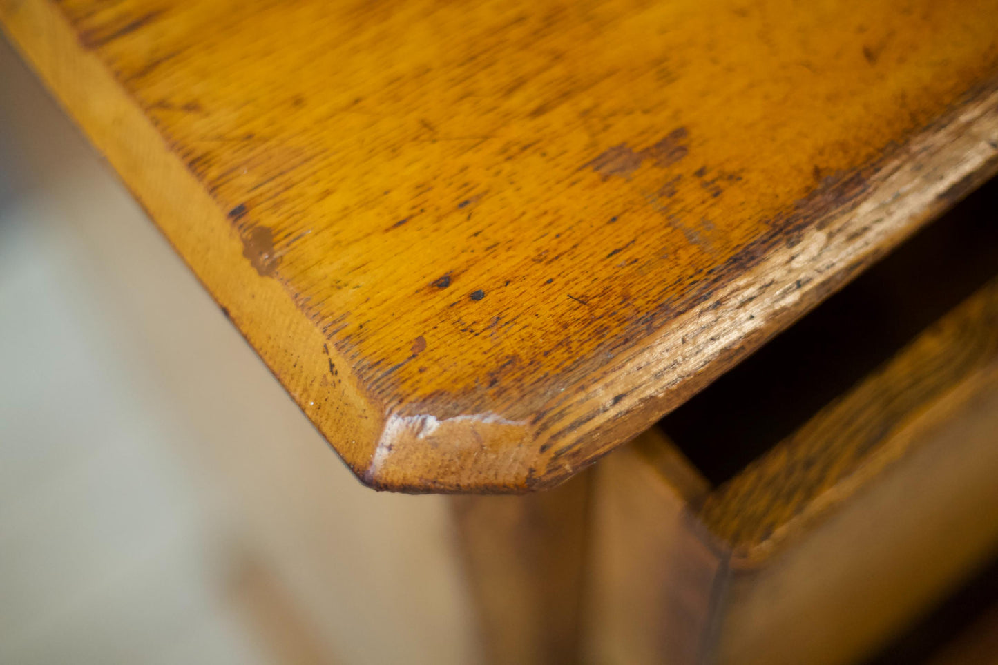 19th century Ash Aesthetic movement chest of drawers