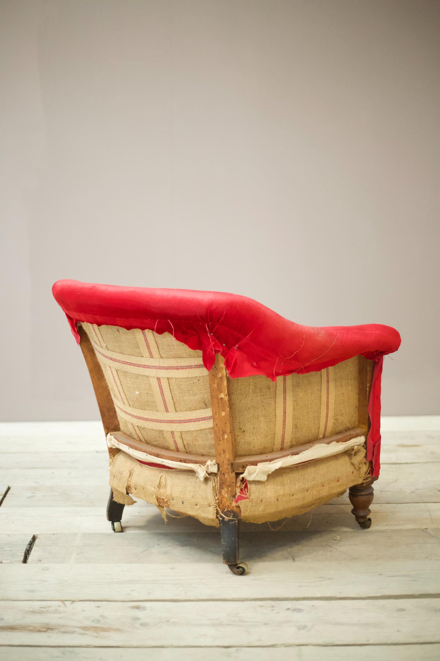 19th century Howard and sons style tub chair