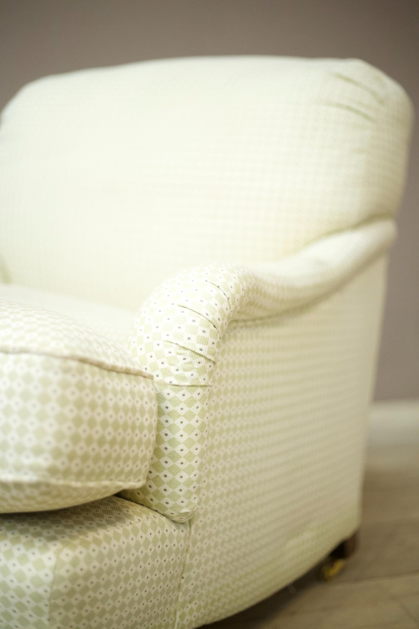 21st Century Bespoke made Howard style armchair by Sean Cooper