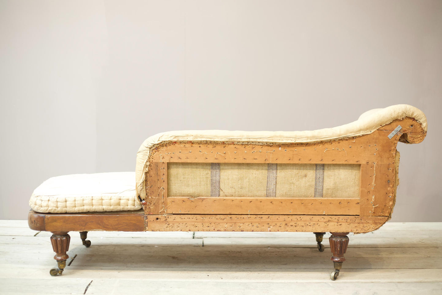 Regency period rosewood Chaise longue