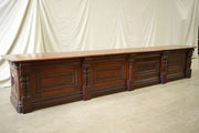 4.95m Victorian Haberdashery drawer counter - TallBoy Interiors