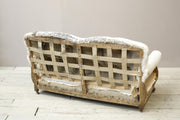 Early 20th century curvy country house sofa