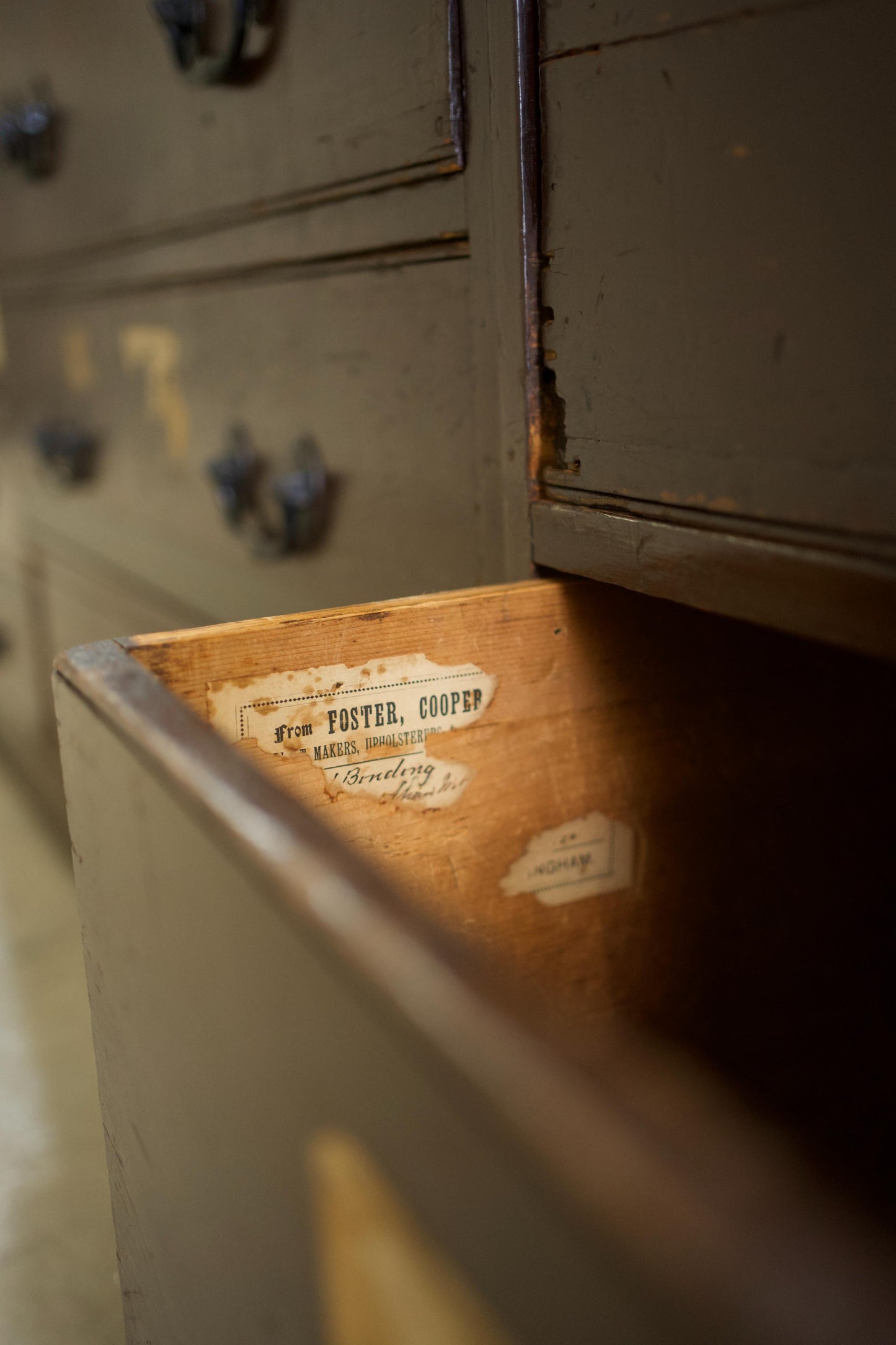 4.95m Victorian Haberdashery drawer counter
