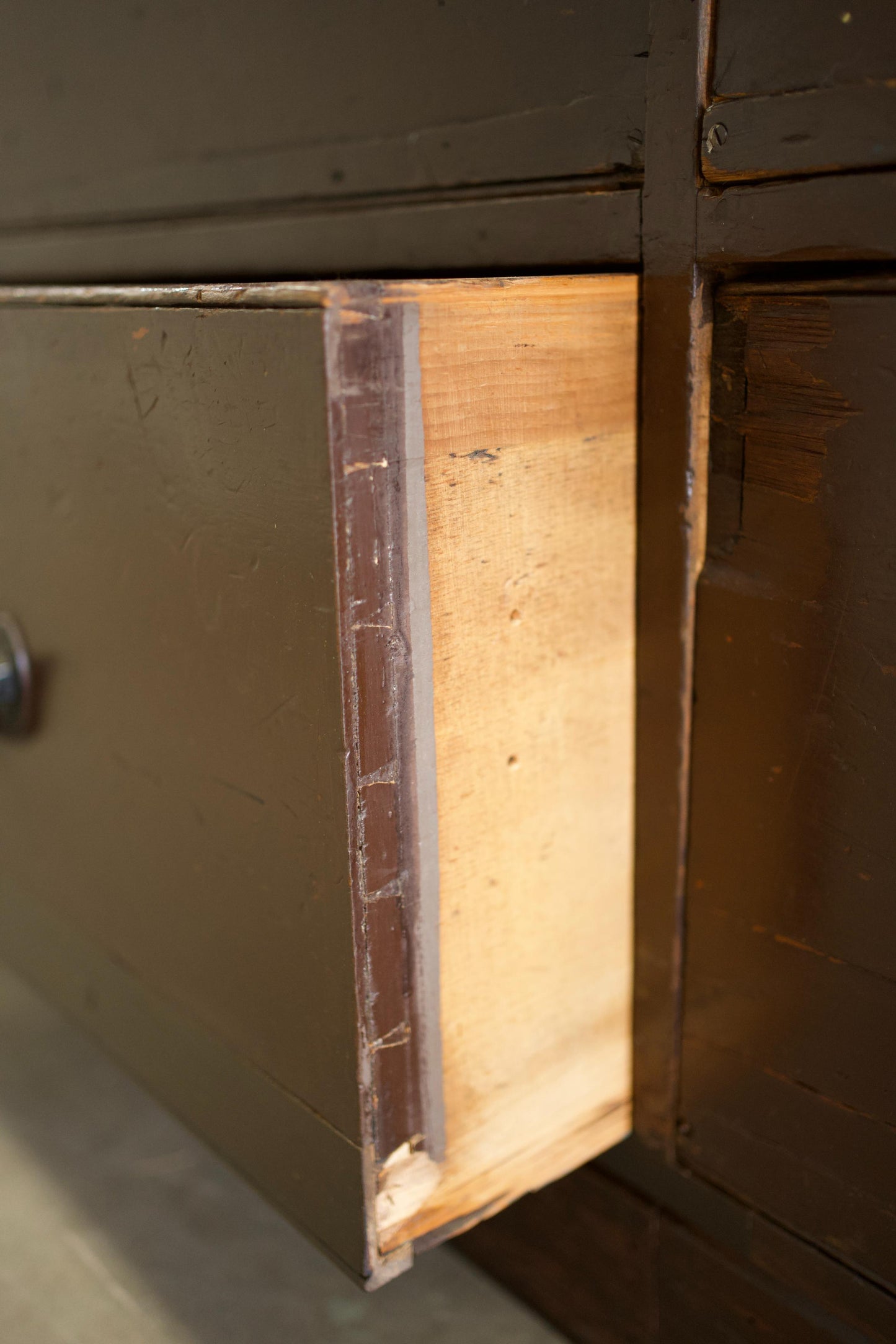 4.95m Victorian Haberdashery drawer counter