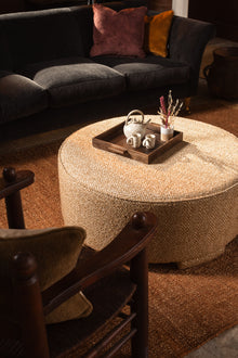 The 'Franklin' circular footstool - TallBoy Interiors