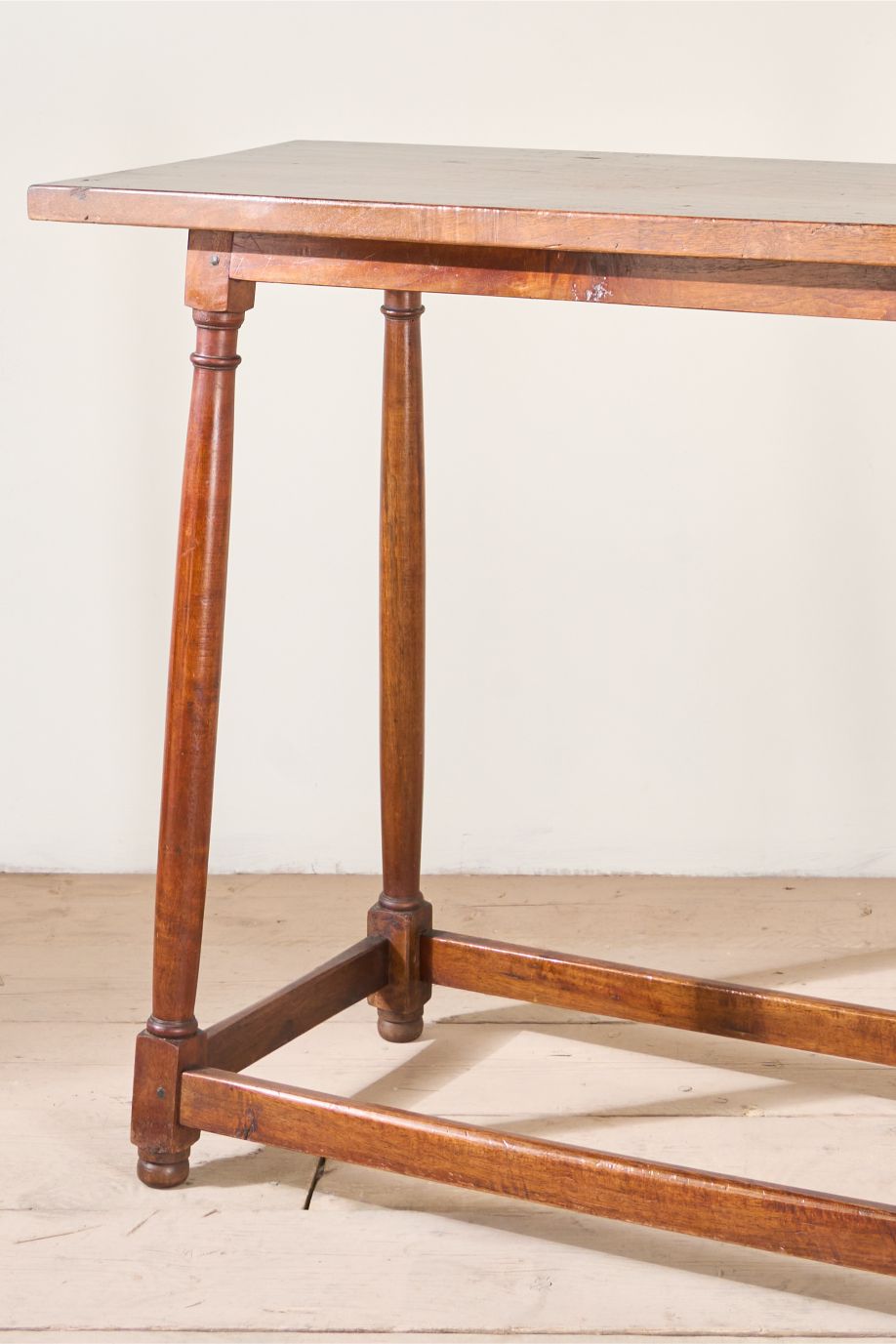 19th century Spanish walnut console table
