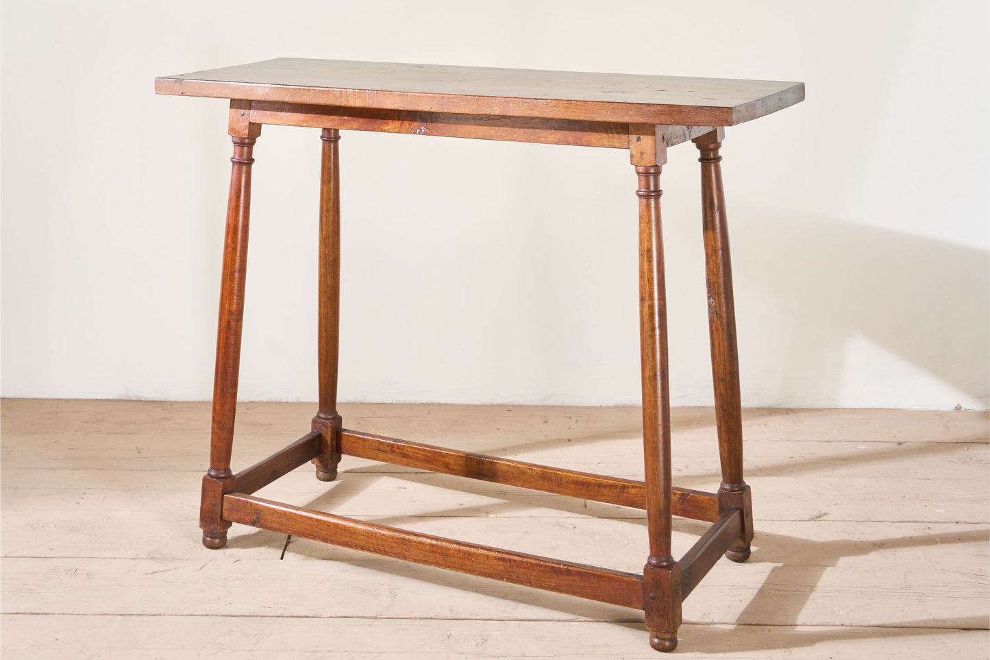 19th century Spanish walnut console table