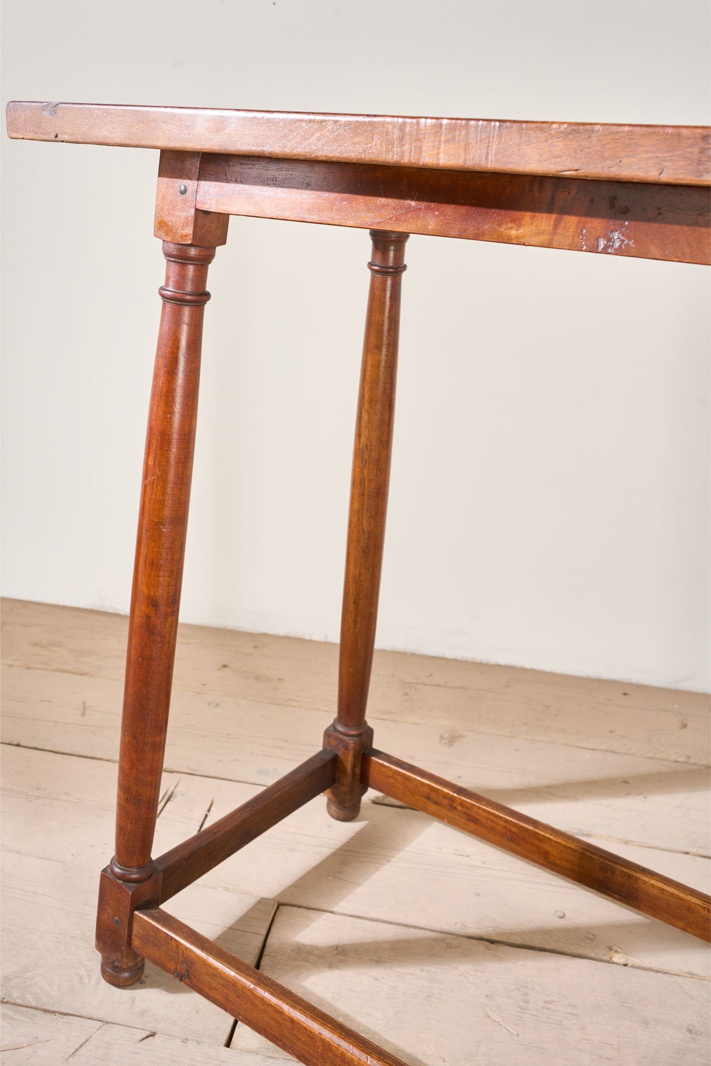 19th century Spanish walnut console table
