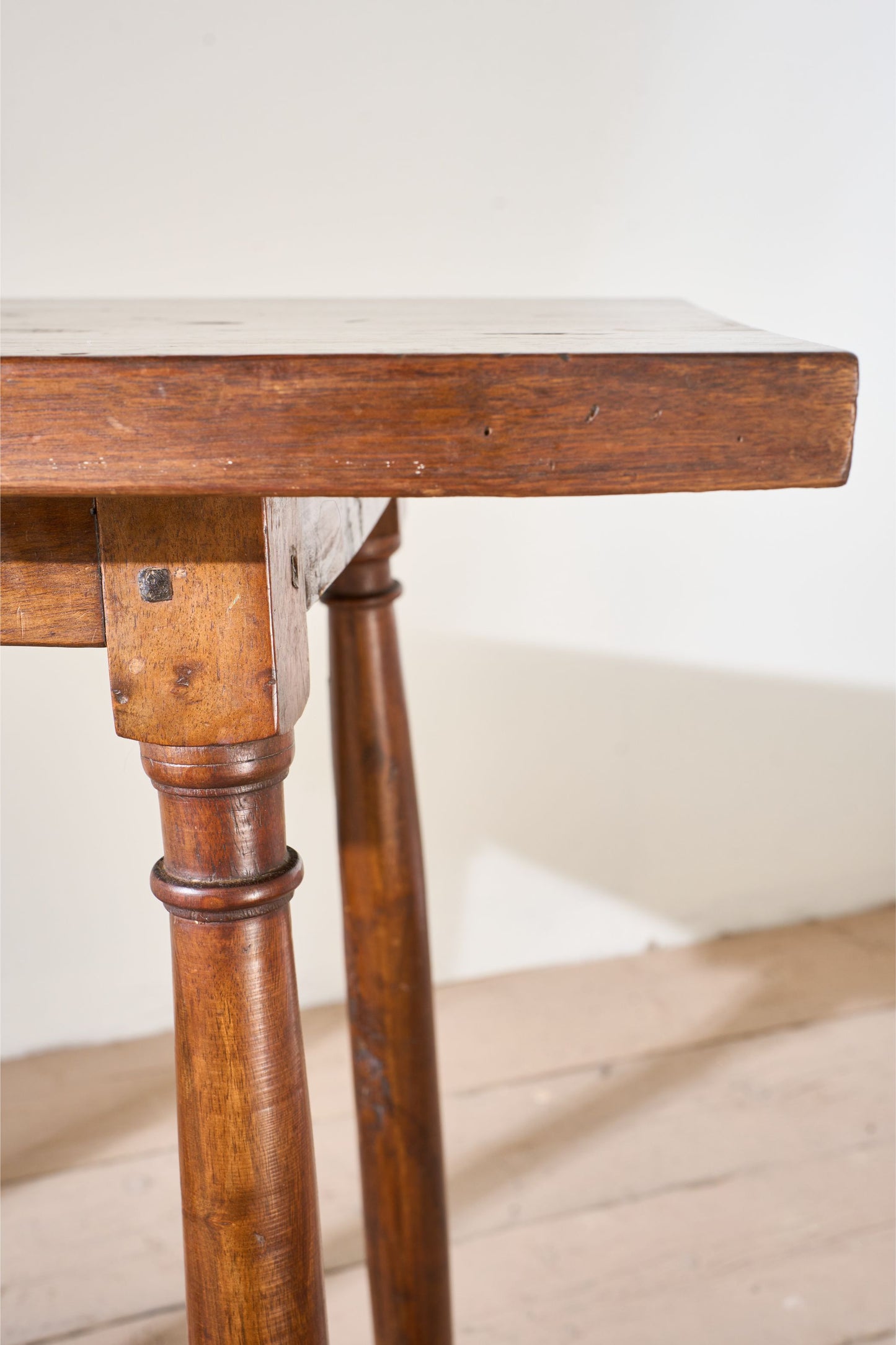 19th century Spanish walnut console table