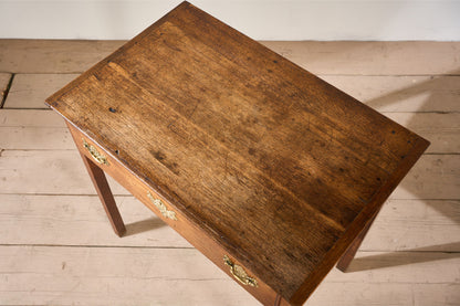 Rare 18th century Oak artists table