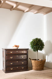 18th century Solid oak chest of drawers - TallBoy Interiors