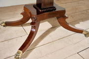 William IV Flame mahogany fold down sofa table - TallBoy Interiors