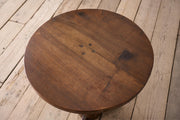 Early 19th century French walnut and oak lamp table - TallBoy Interiors
