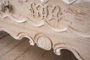 18th century oak sideboard in rustic white paint - TallBoy Interiors