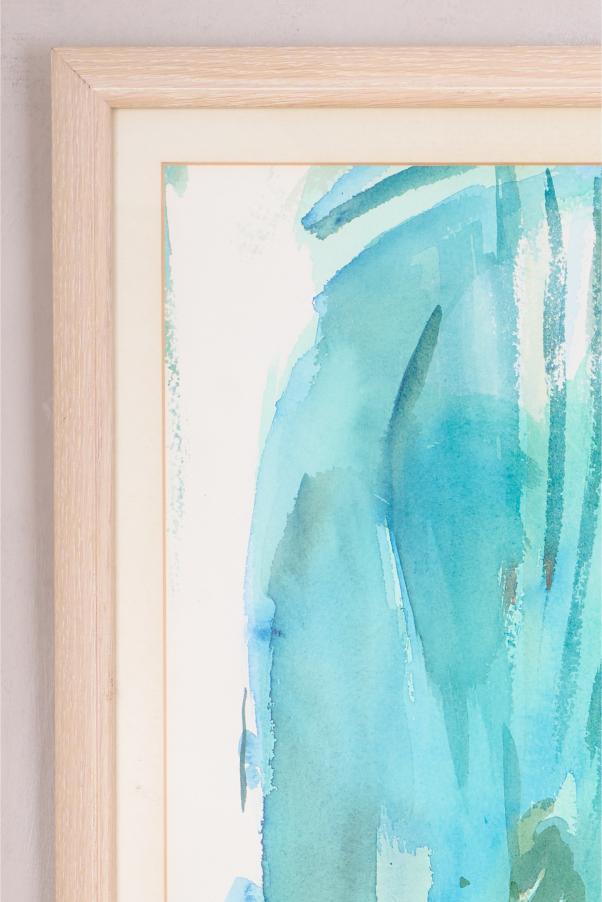 1980's Watercolour painting by Liz Keyworth