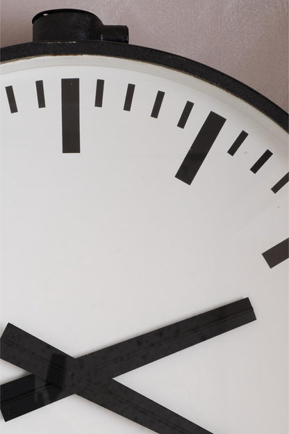 Large 1950's Gents Factory wall clock