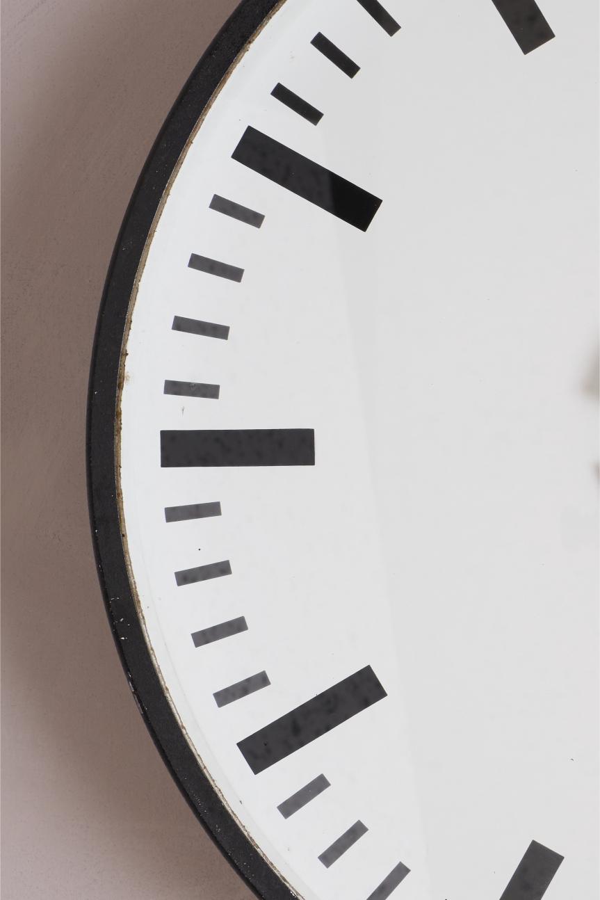 Large 1950's Gents Factory wall clock
