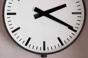 Large 1950's Gents Factory wall clock - TallBoy Interiors