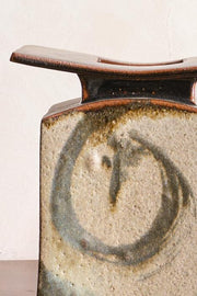 Studio pottery vase- Japanese inspired by Keith Dawdray