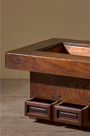 Early 20th century Japanese Hibachi table - TallBoy Interiors