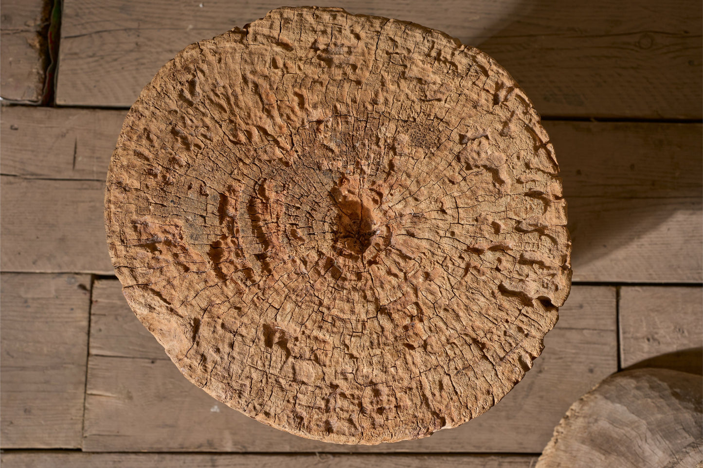 Pair of 19th century Rustic wood side tables