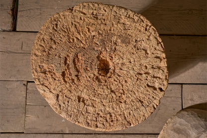 Pair of 19th century Rustic wood side tables