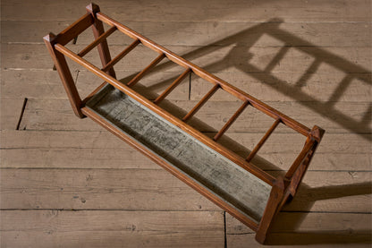 Long 19th century pine stick stand