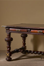 Antique 19th century Portuguese Rosewood desk - TallBoy Interiors