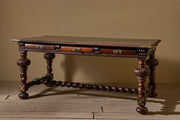 Antique 19th century Portuguese Rosewood desk - TallBoy Interiors