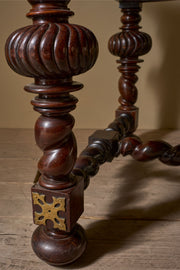 Antique 19th century Portuguese Rosewood desk - TallBoy Interiors
