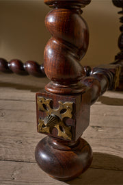 Antique 19th century Portuguese Rosewood desk - TallBoy Interiors