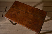 18th century oak single drawer side table - 1 - TallBoy Interiors