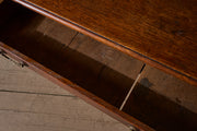 18th century oak single drawer side table - 1 - TallBoy Interiors