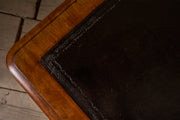 Early Victorian mahogany and black leather writing table by Johnstone & Jeanes - TallBoy Interiors