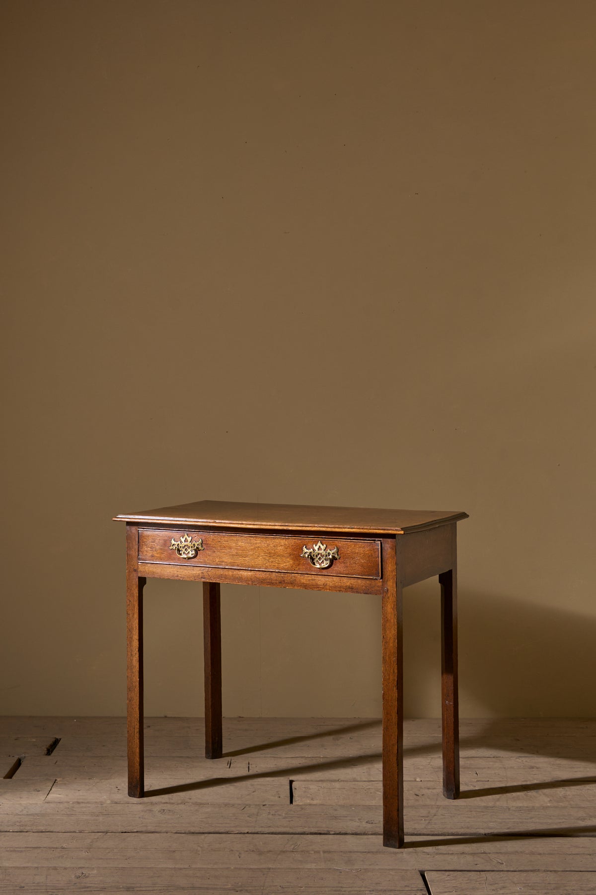 18th century Oak single drawer table - 2 - TallBoy Interiors