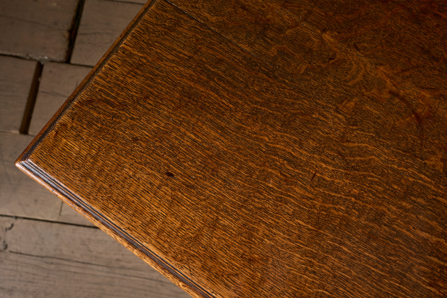 18th century Oak single drawer table - 2