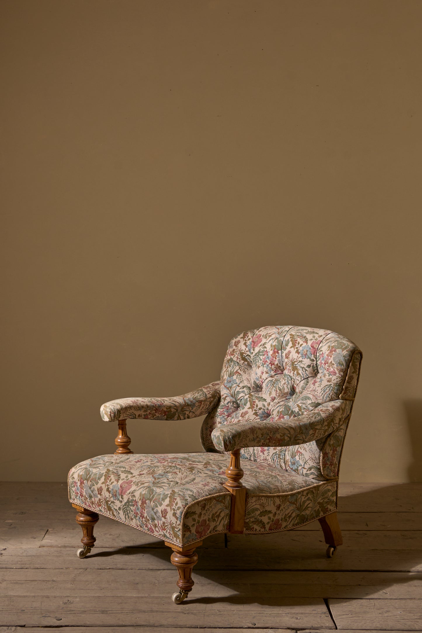 19th century Scottish Country house open armchair