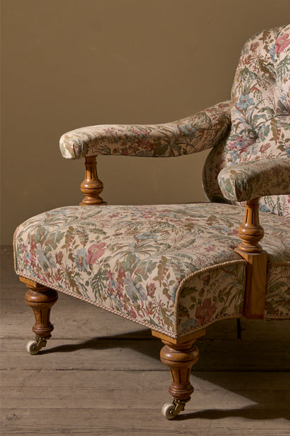 19th century Scottish Country house open armchair